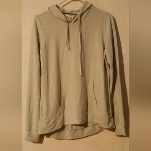 Weatherproof Vintage Green & White Lightweight Hoodie. Sz. Small